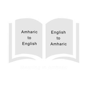 Meaning-in-Amharic
